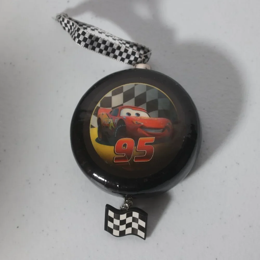Disney Pixar Cars Vintage Lightning McQueen Holiday Ornament Tire